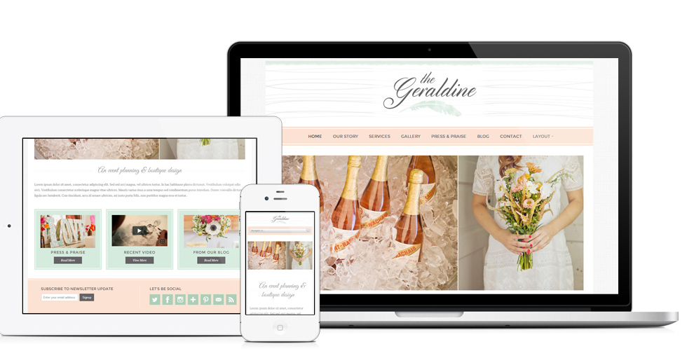 wordpress theme for event planners and wedding professionals