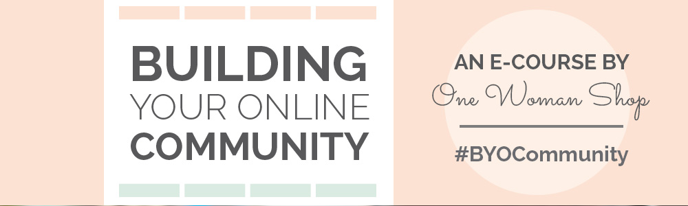 building your online community e-course