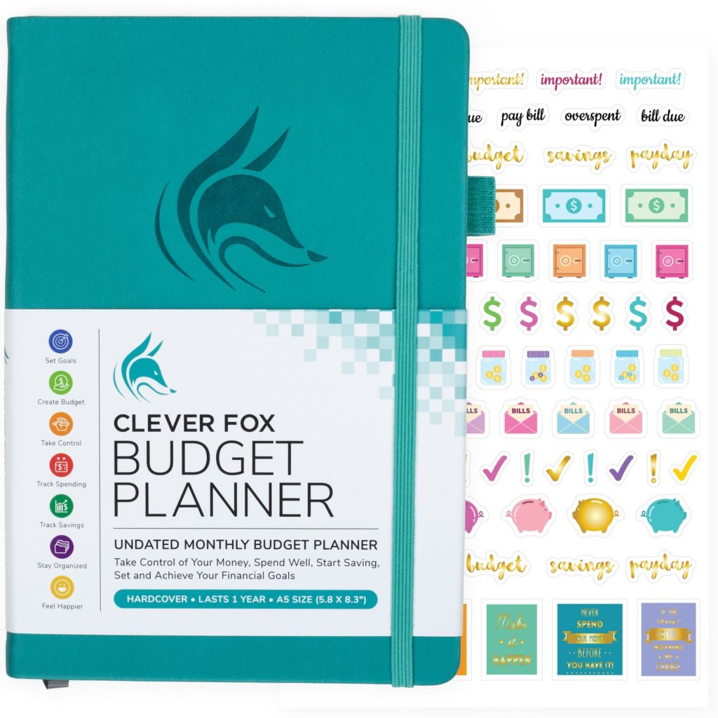 Clever Fox Budget Planner - Win one in our Best Planners for Solopreneurs 2020 Giveaway